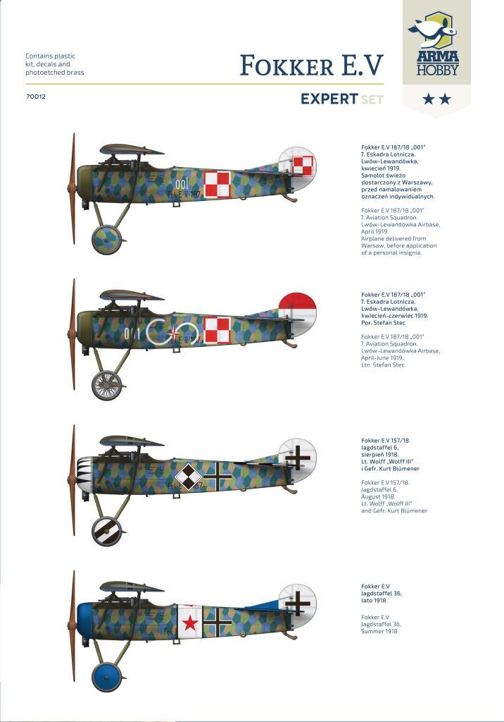 ak-interactive-fokker-e-v-expert-set-1-72 image 6