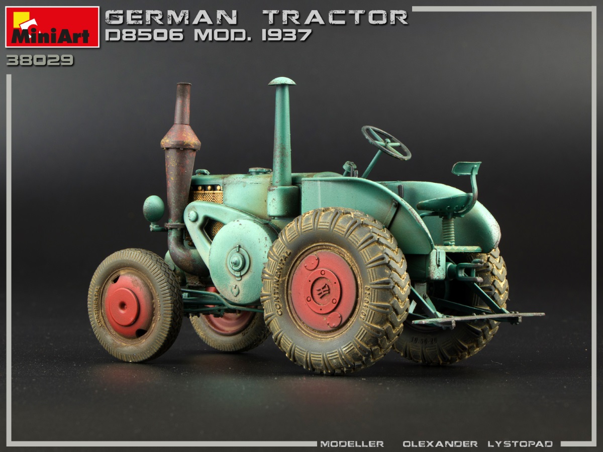 ak-interactive-1-35-german-tractor-d8506-mod-1937-kit-modellismo-da-costruire image 8