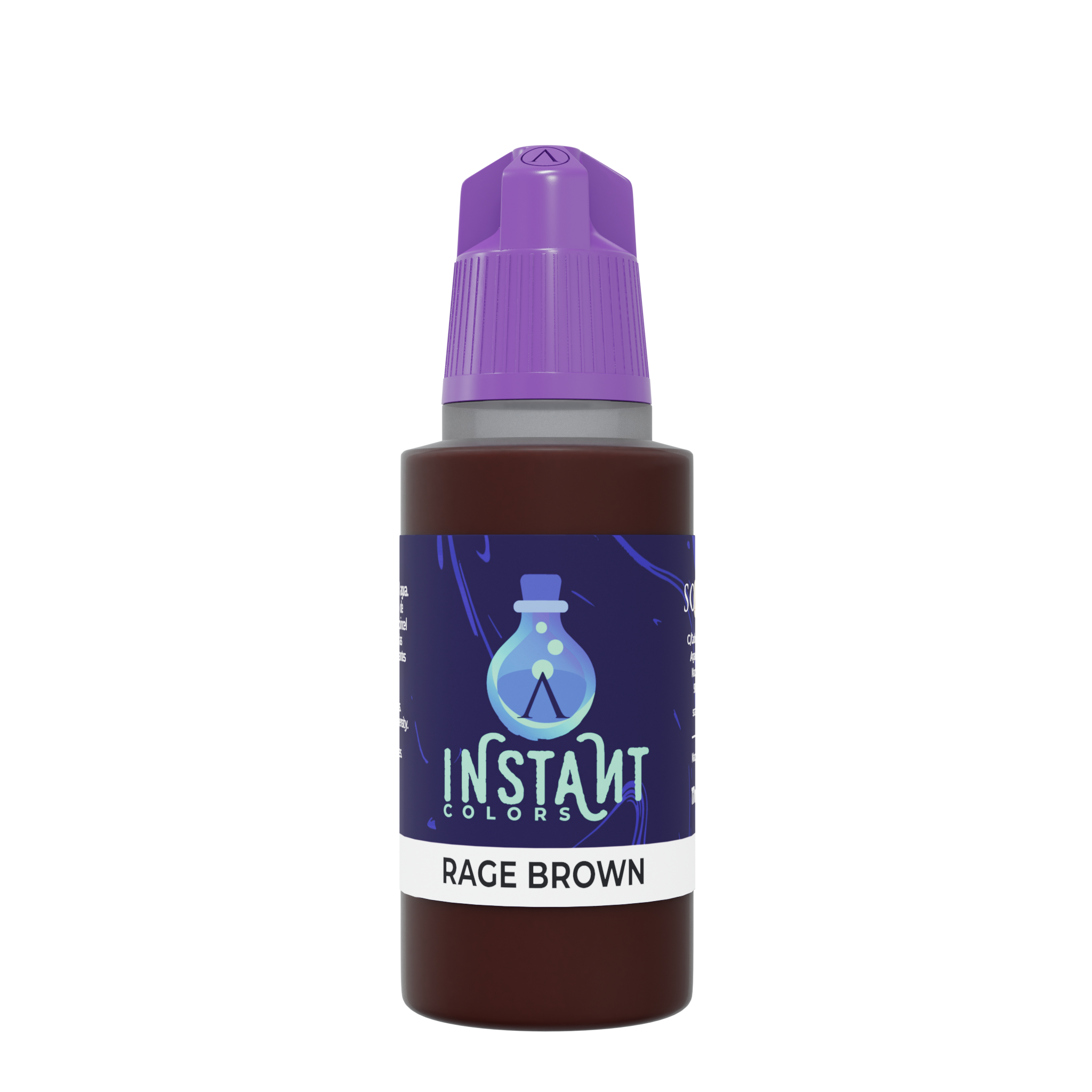scale75-instant-colors-rage-brown-17ml-colore-rapido-per-wargame-e-boardgame image 1