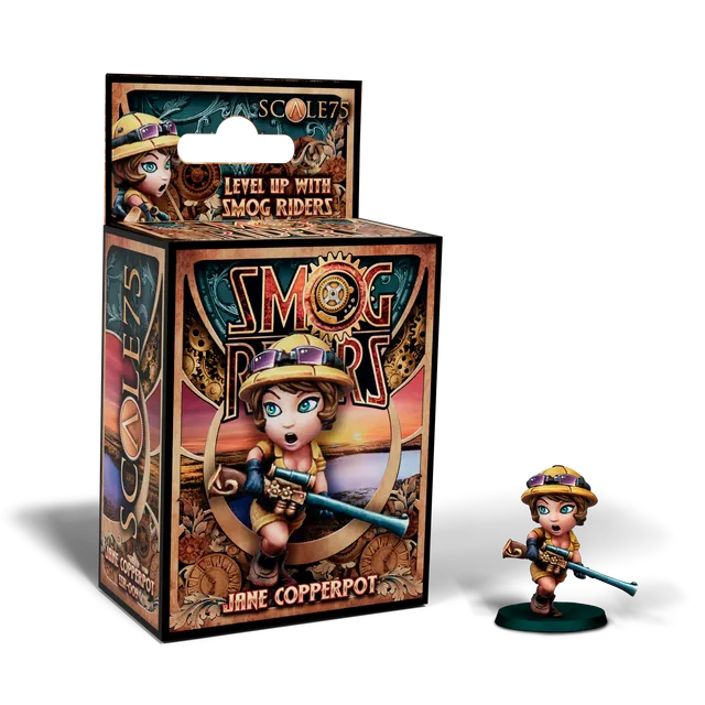 scale75-the-smog-riders-jane-copperpot-miniatura-chibi-35-mm-in-resina image 1