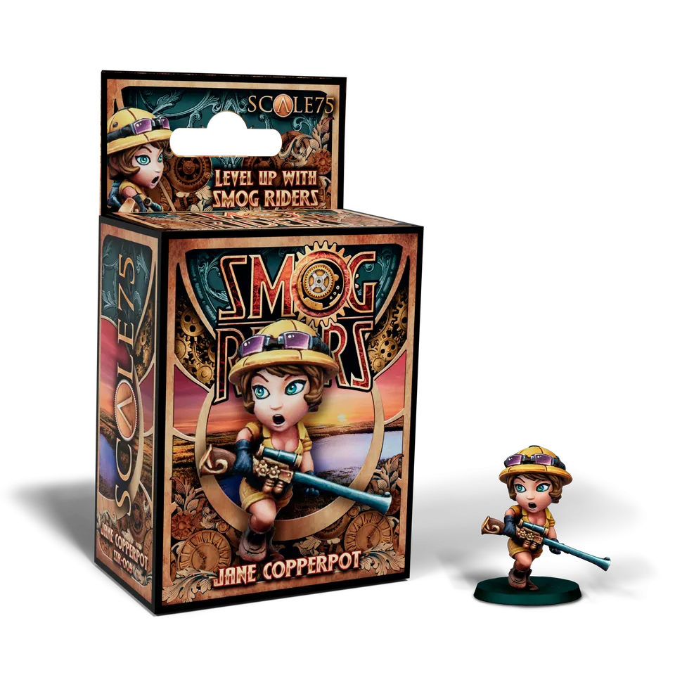 scale75-the-smog-riders-jane-copperpot-miniatura-chibi-35-mm-in-resina image 1