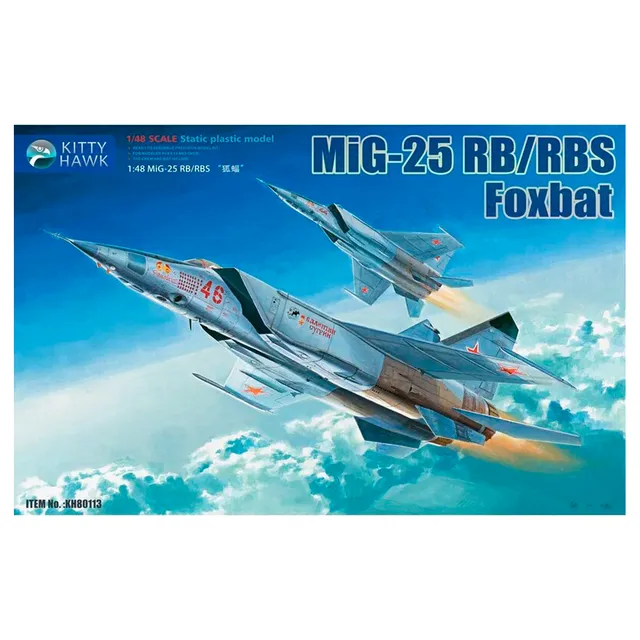 kit-modellismo-1-48-mikoyan-gurevich-mig-25-rb-rbt-foxbat image 1