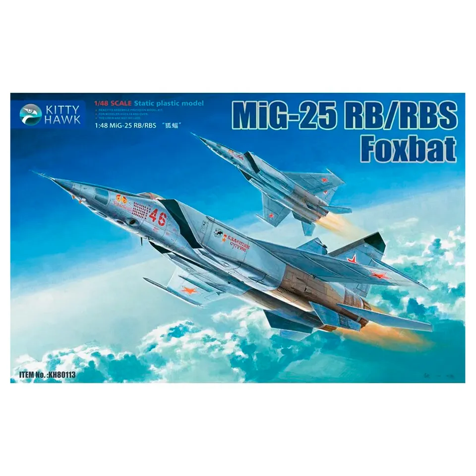 kit-modellismo-1-48-mikoyan-gurevich-mig-25-rb-rbt-foxbat image 1