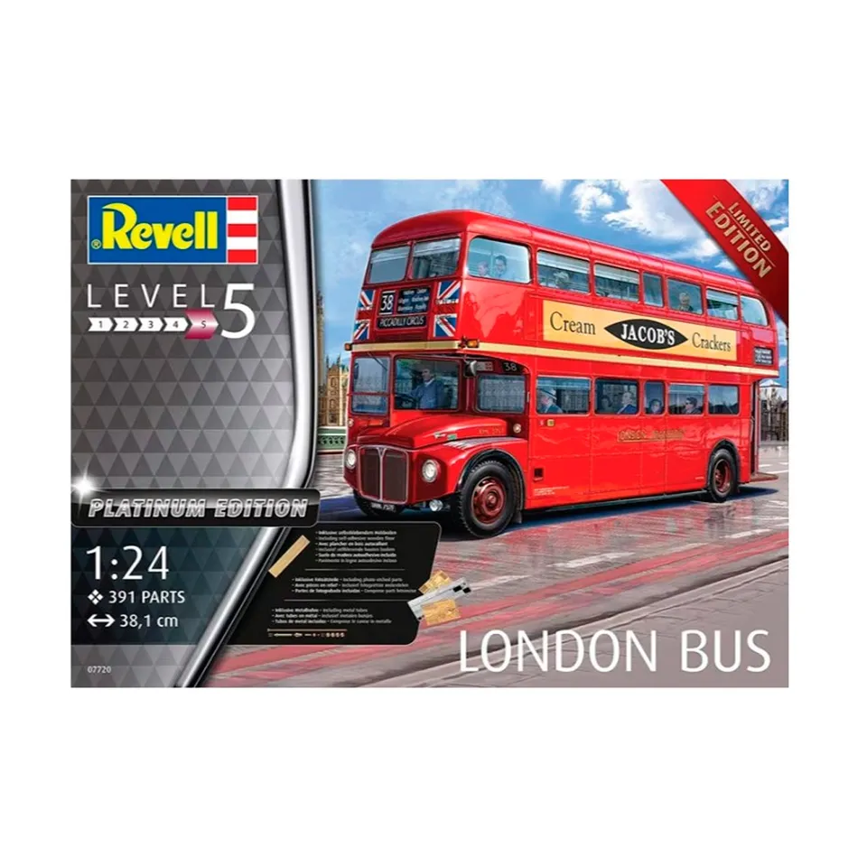 ak-interactive-1-24-london-bus-platinum-edition-kit-autobus-a-due-piani image 1
