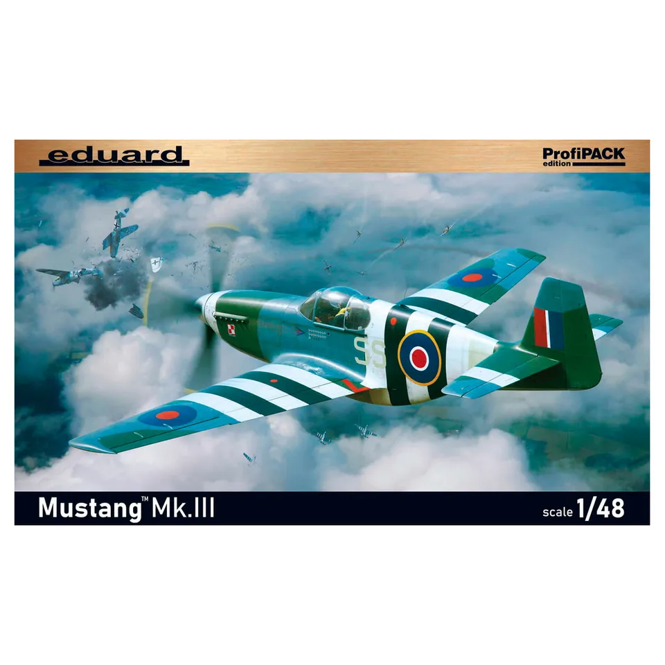ak-interactive-mustang-mk-iii-1-48-kit-modellismo-caccia-da-costruire-e-dipinger image 1