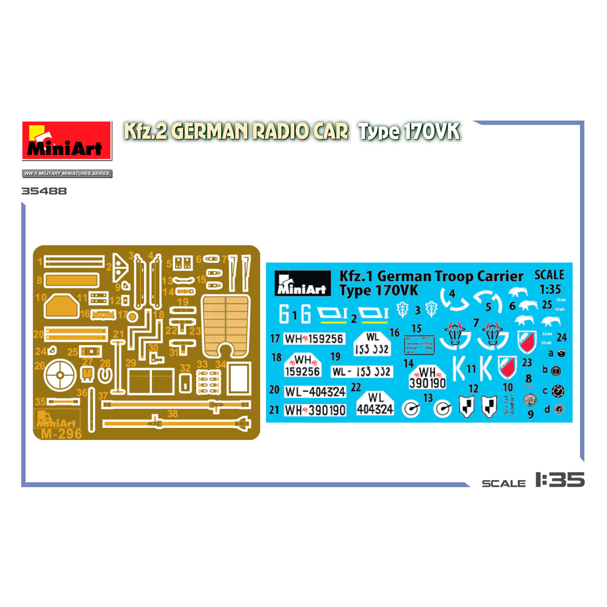 ak-interactive-1-35-kfz-2-german-radio-car-type-170vk-kit-modello-militare-scala image 2
