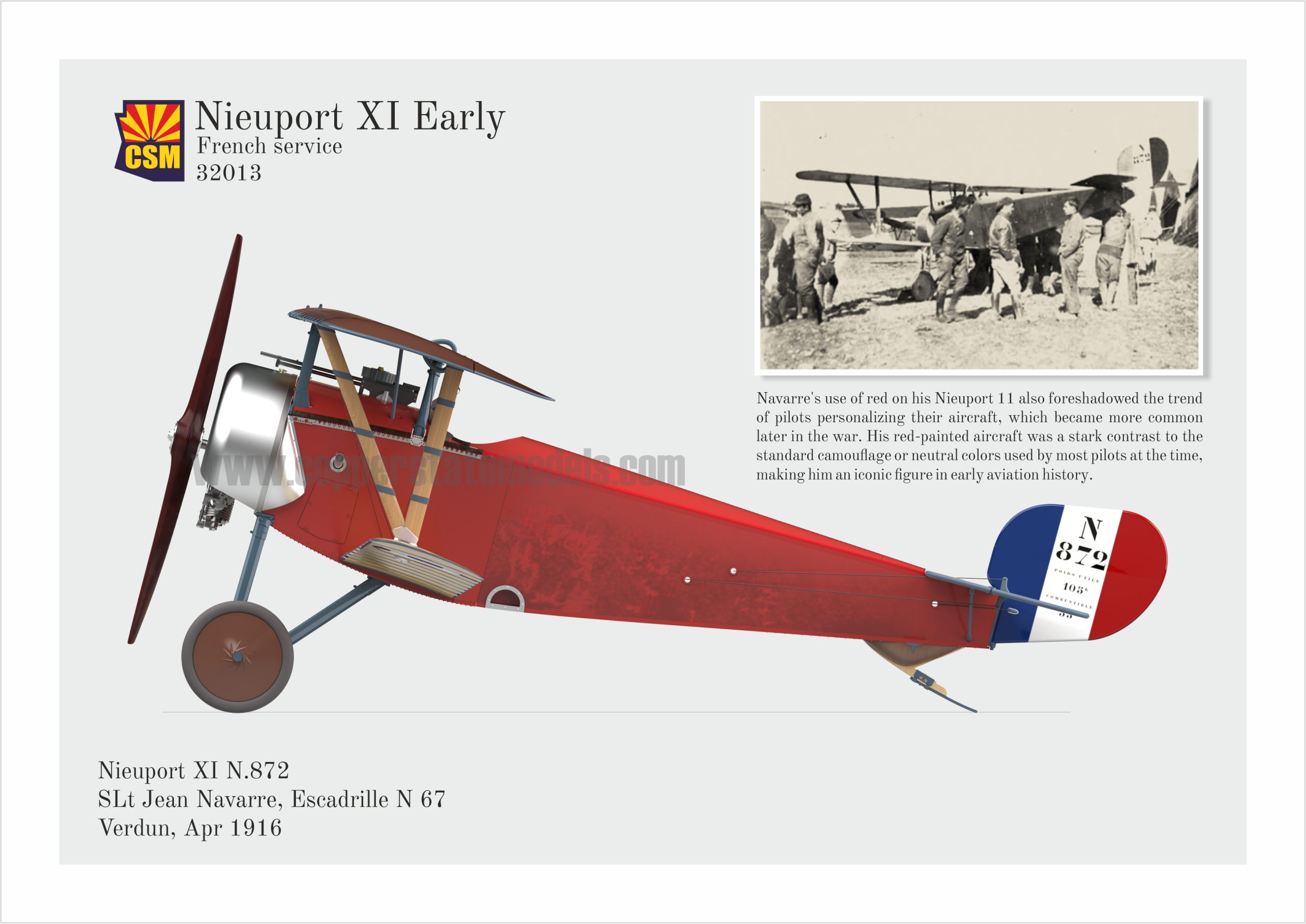 ak-interactive-nieuport-xi-early-1-32-kit-di-modellismo-aereo image 4