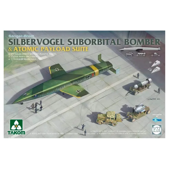 ak-interactive-1-72-s-nger-bredt-silbervogel-bombardiere-suborbitale-con-carico- image 1