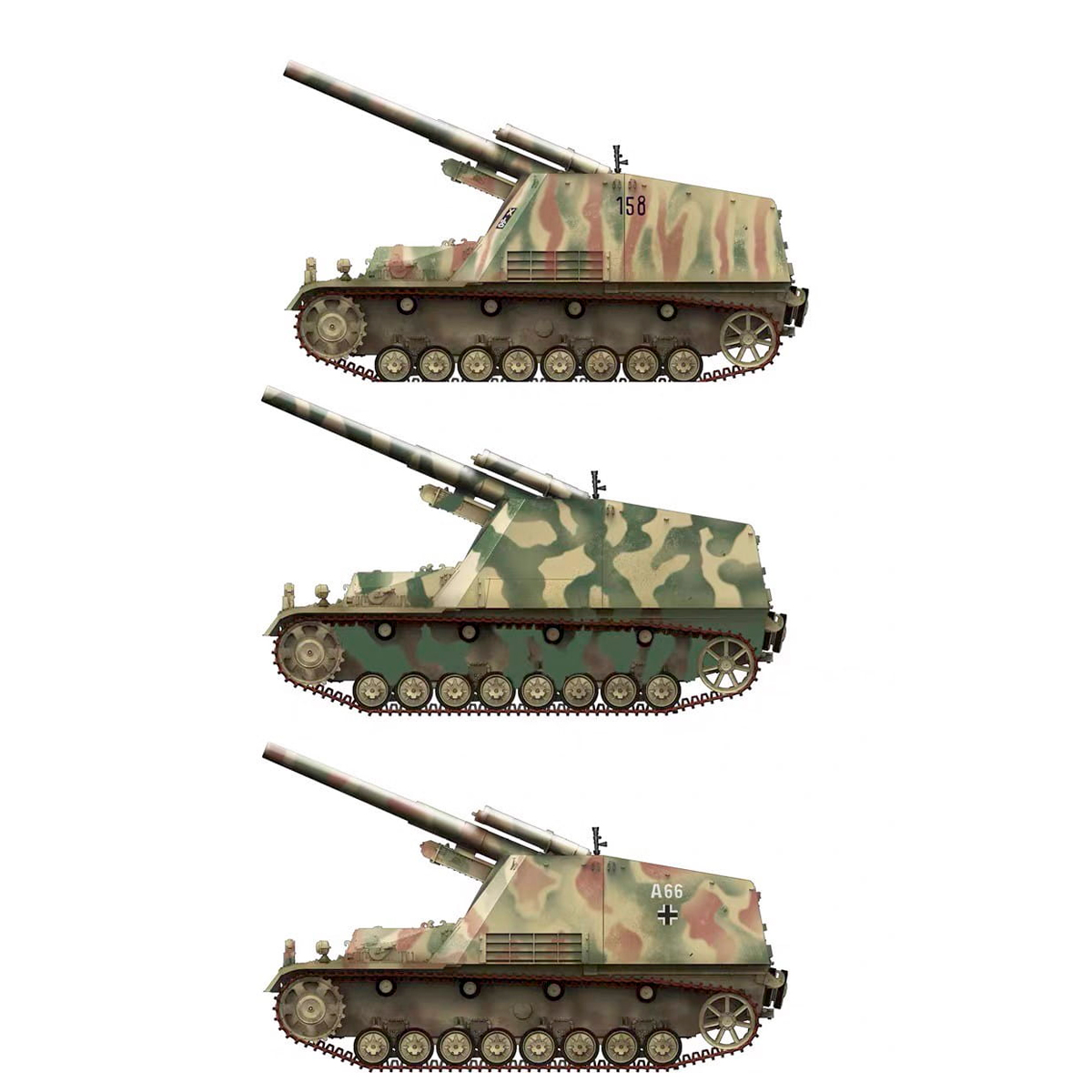 ak-interactive-1-35-15cm-s-fh-18-1-hummel-sd-kfz-165-early-production image 3