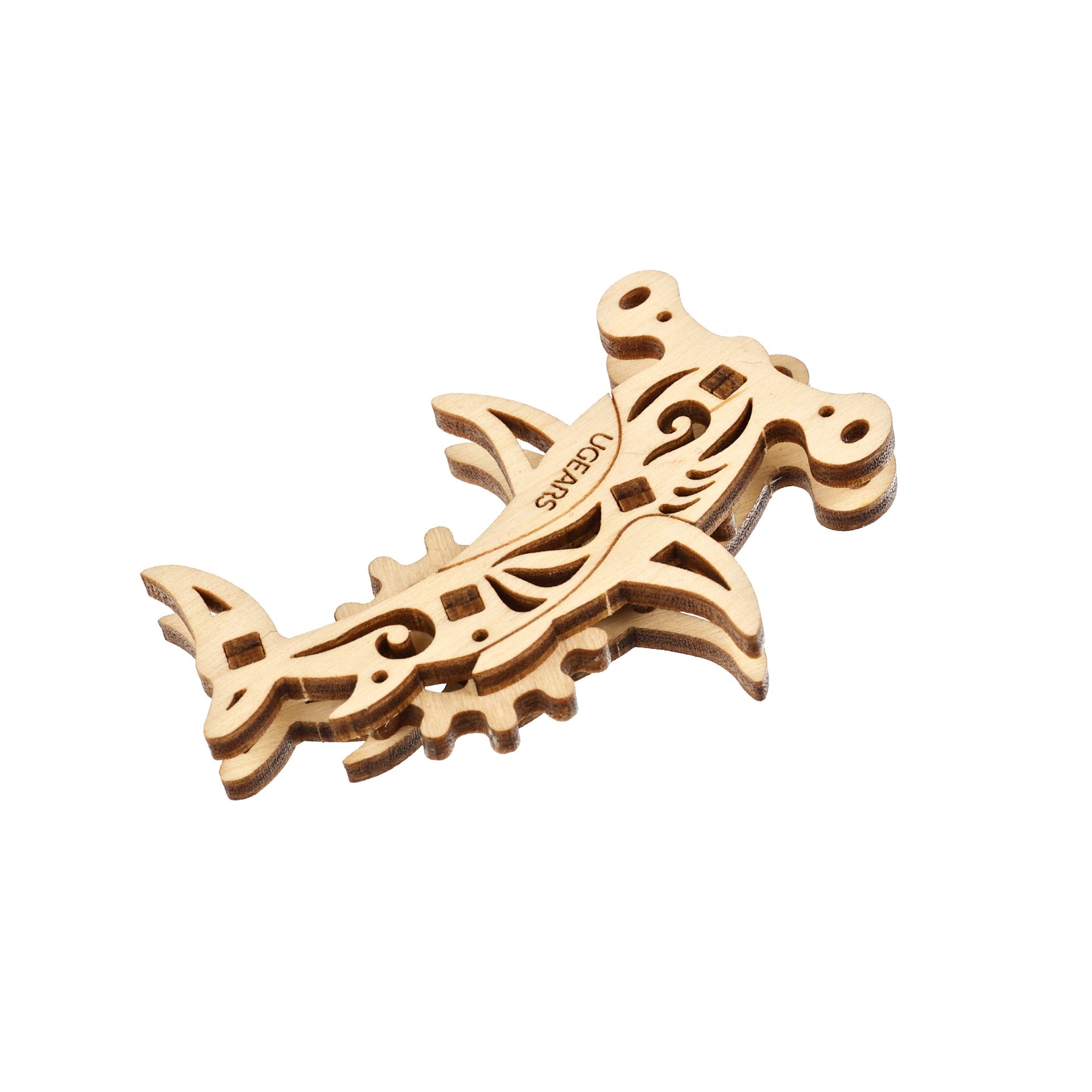 ugears-u-fidgets-oceano-atlantico-set-4-mini-modelli-3d-in-legno image 4