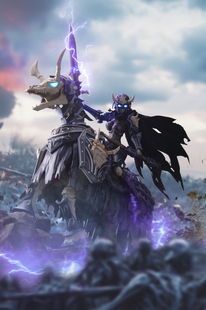 ak-interactive-1-12-hell-knight-syl-kit-figura-fantasy-da-costruire-e-dipingere image 2