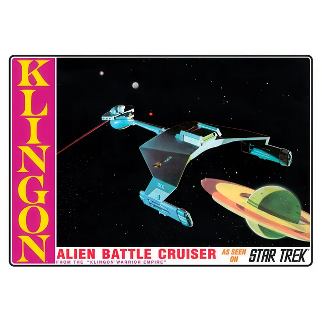 ak-interactive-1-650-klingon-alien-battle-cruiser-star-trek-the-original-series image 1