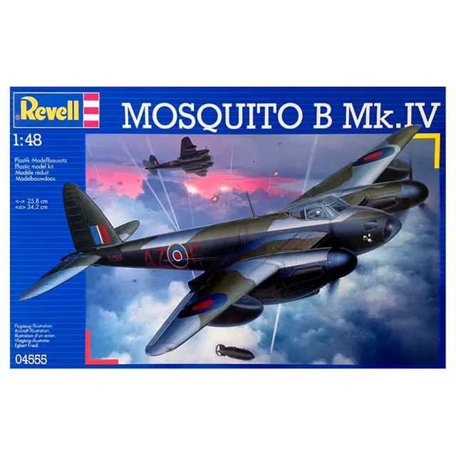ak-interactive-1-48-mosquito-b-mk-iv-kit-bombardiere-britannico image 1