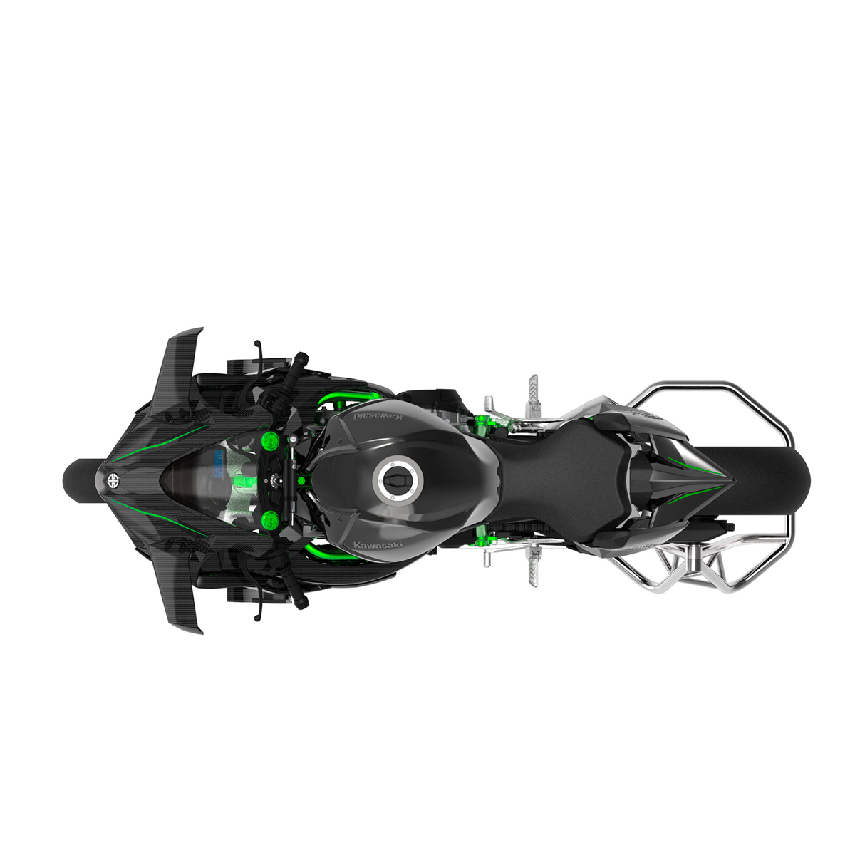 ak-interactive-1-9-kawasaki-ninja-h2r-2018-kit-moto-da-costruire image 8