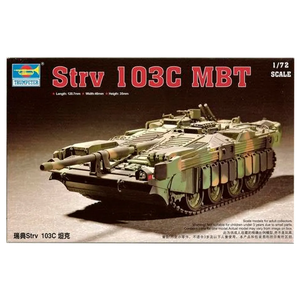 ak-interactive-swedish-strv-103c-mbt-1-72-kit-carro-armato-svedese image 1