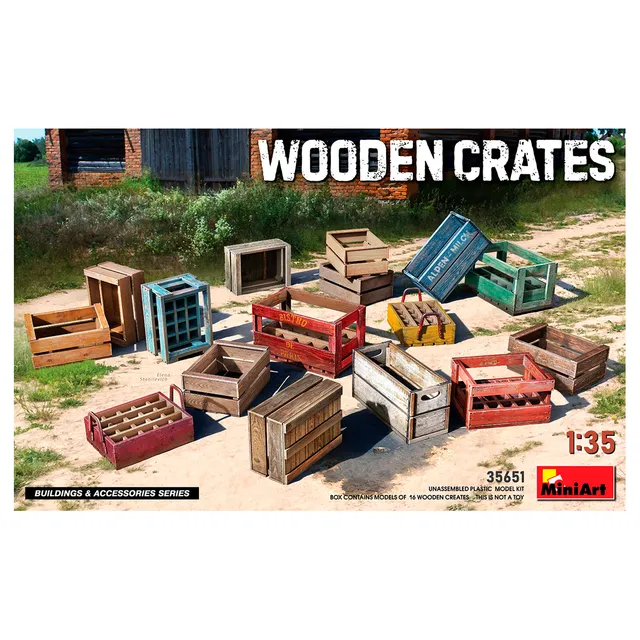 ak-interactive-1-35-wooden-crates-casse-in-legno-per-diorami image 1
