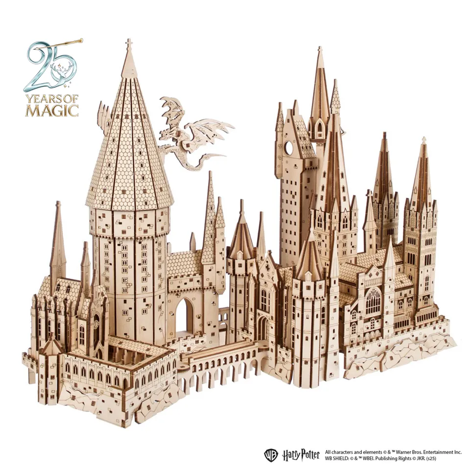 ugears-hogwarts-castle-kit-di-modellismo-in-legno-harry-potter image 1