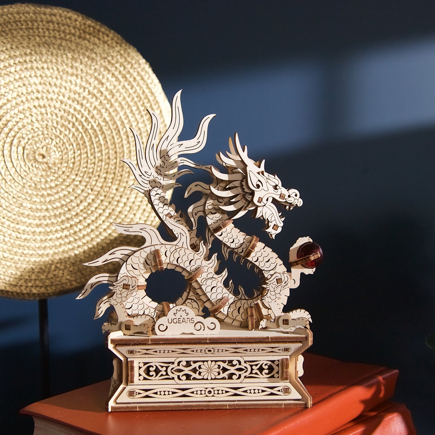ugears-wood-dragon-modellino-drago-portafortuna-in-legno-3d-con-box image 8