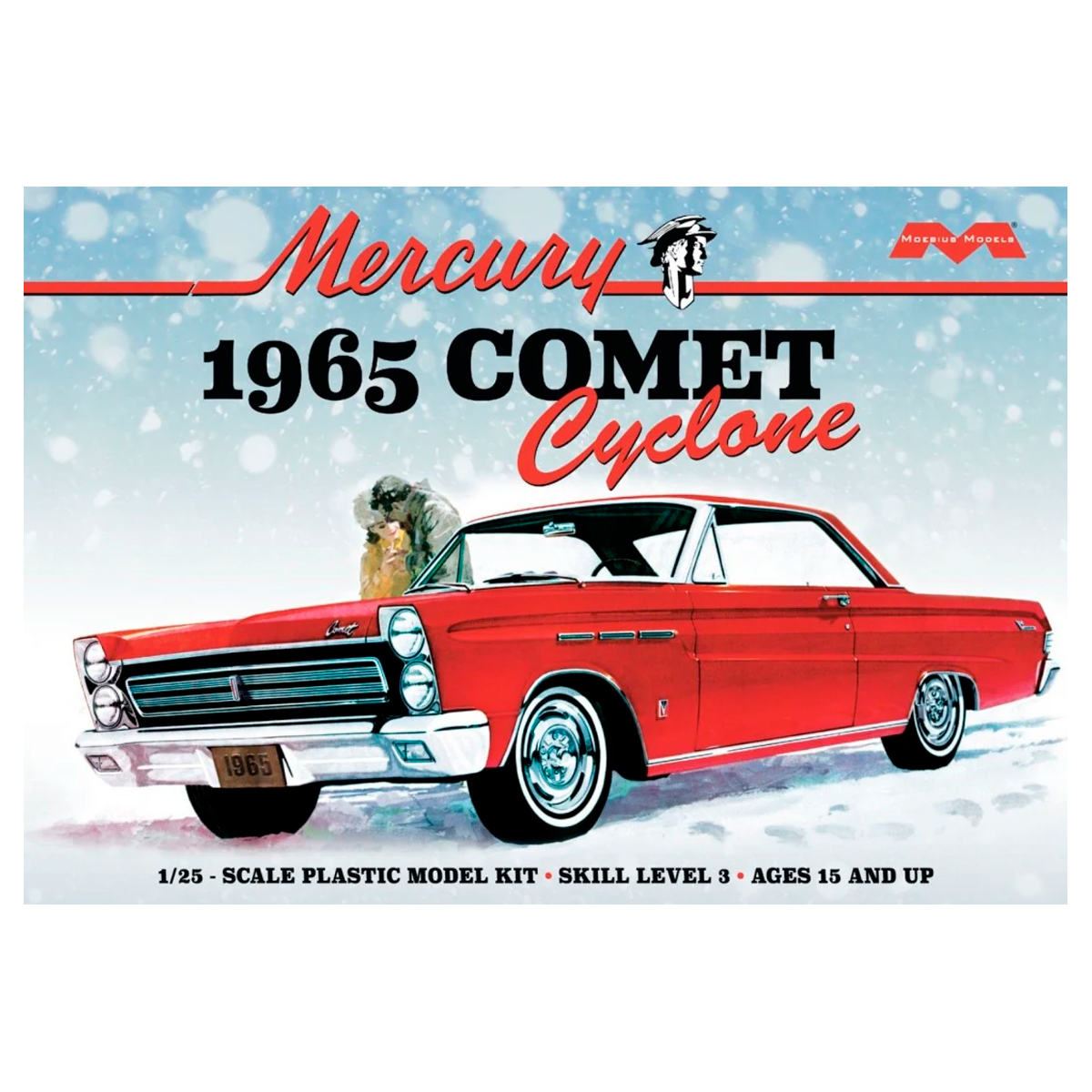 ak-interactive-1-25-1965-mercury-comet-cyclone-kit-di-modellismo-da-costruire-e- image 1