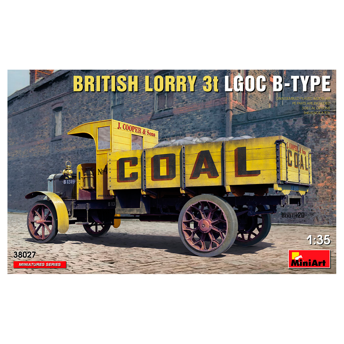 ak-interactive-1-35-british-lorry-lgoc-3t-b-type-kit-autocarro-britannico image 1