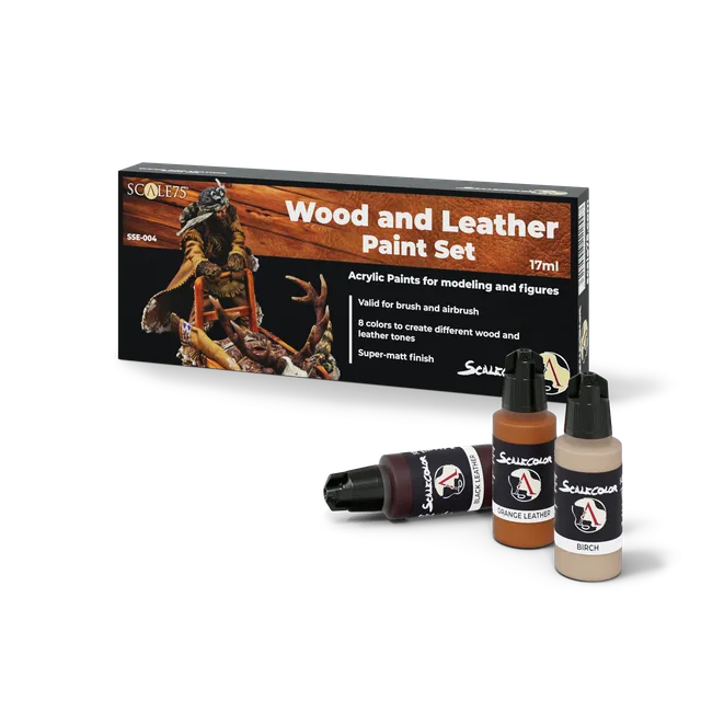 scale75-wood-and-leather-paint-set-set-colori-acrilici-scalecolor image 1