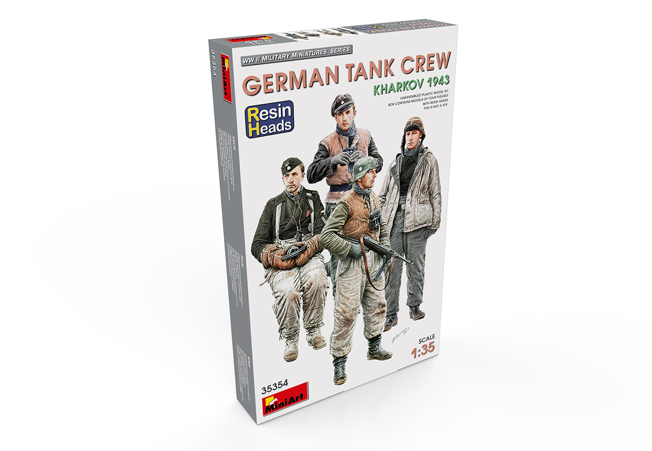 ak-interactive-german-tank-crew-kharkov-1943-resin-heads-scala-1-35 image 2