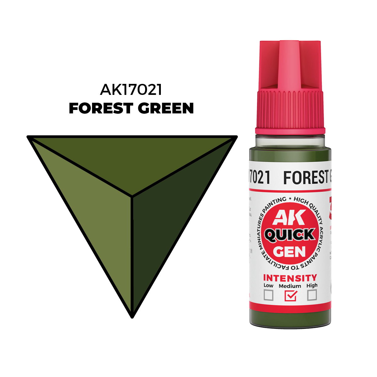 ak-interactive-verde-bosque-quick-gen-colore-acrilico-per-modellismo image 1