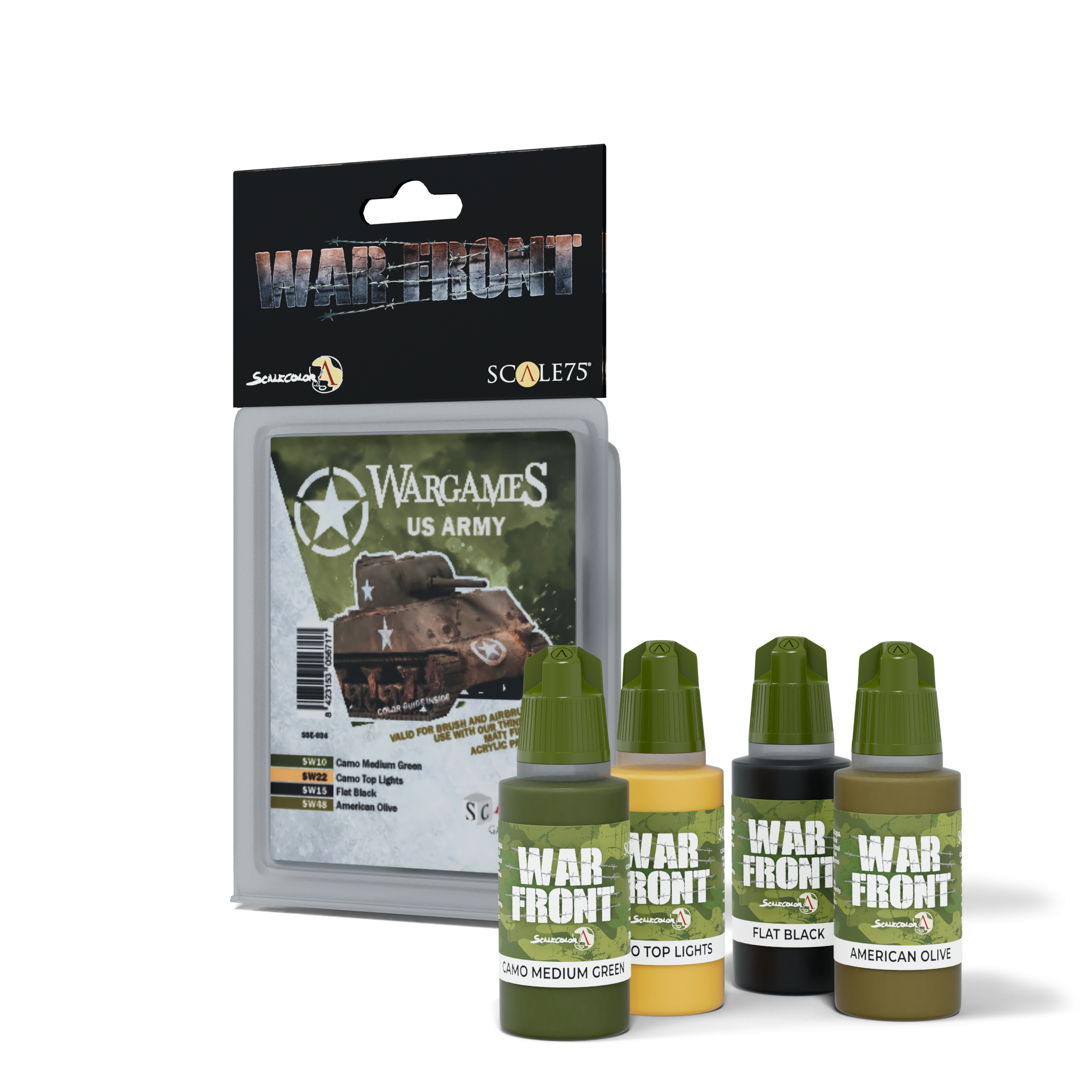 scale75-wargames-us-army-set-4-colori-acrilici-opachi-per-veicoli image 1