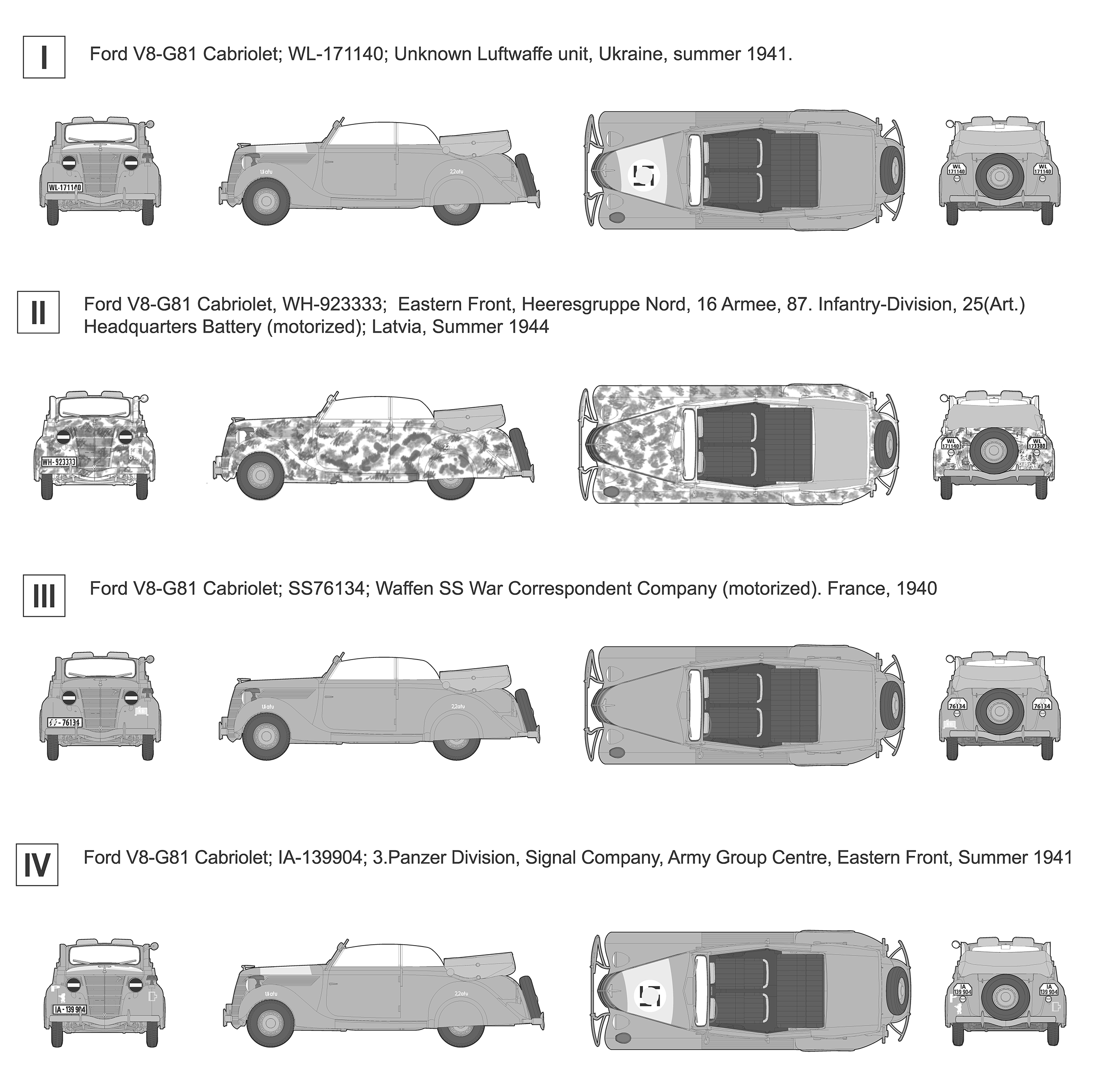 ak-interactive-1-35-ford-v8-g81-cabriolet-kit-veicolo-militare-tedesco-wwii image 4