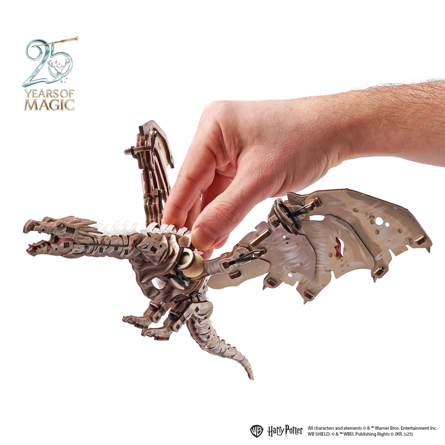 ugears-ukrainian-ironbelly-dragon-harry-potter-modello-meccanico-in-legno image 2
