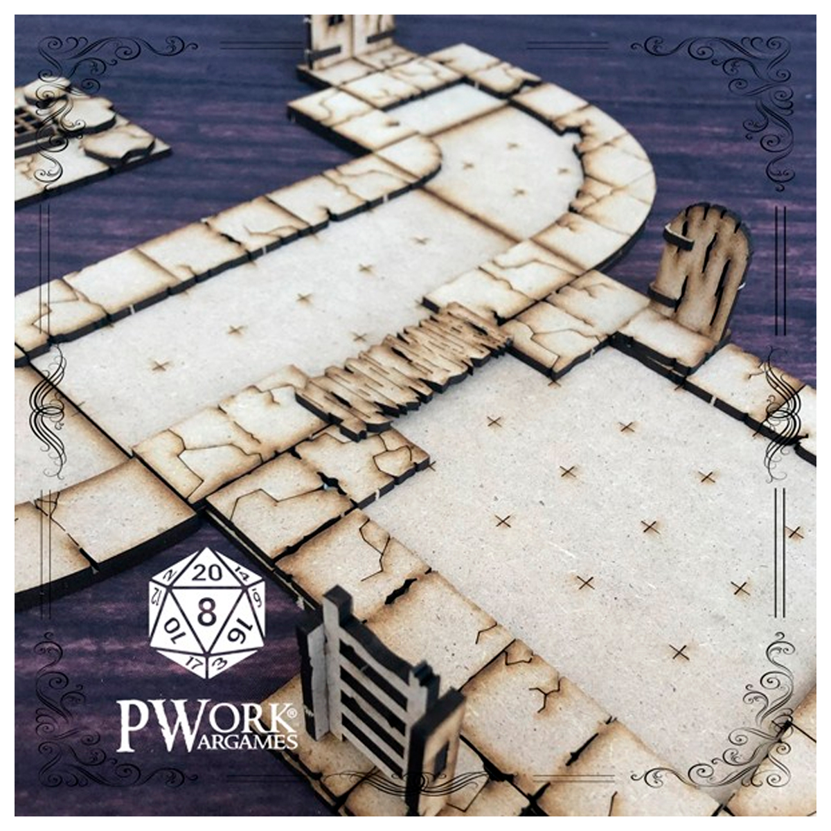 ak-interactive-mdf-fantasy-tiles-the-sewer-set-di-piastrelle-mdf-per-modellismo- image 5