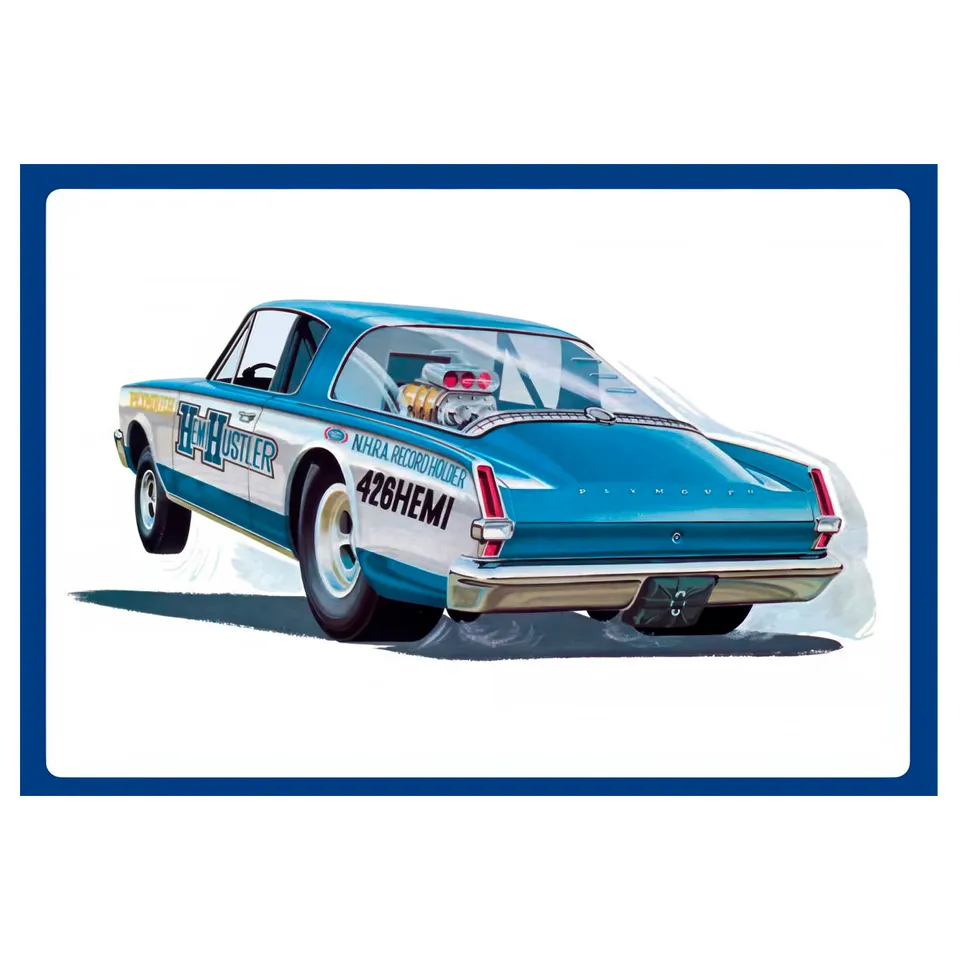 ak-interactive-1-25-1966-plymouth-barracuda-funny-car-hemi-hustler-kit-modellism image 1