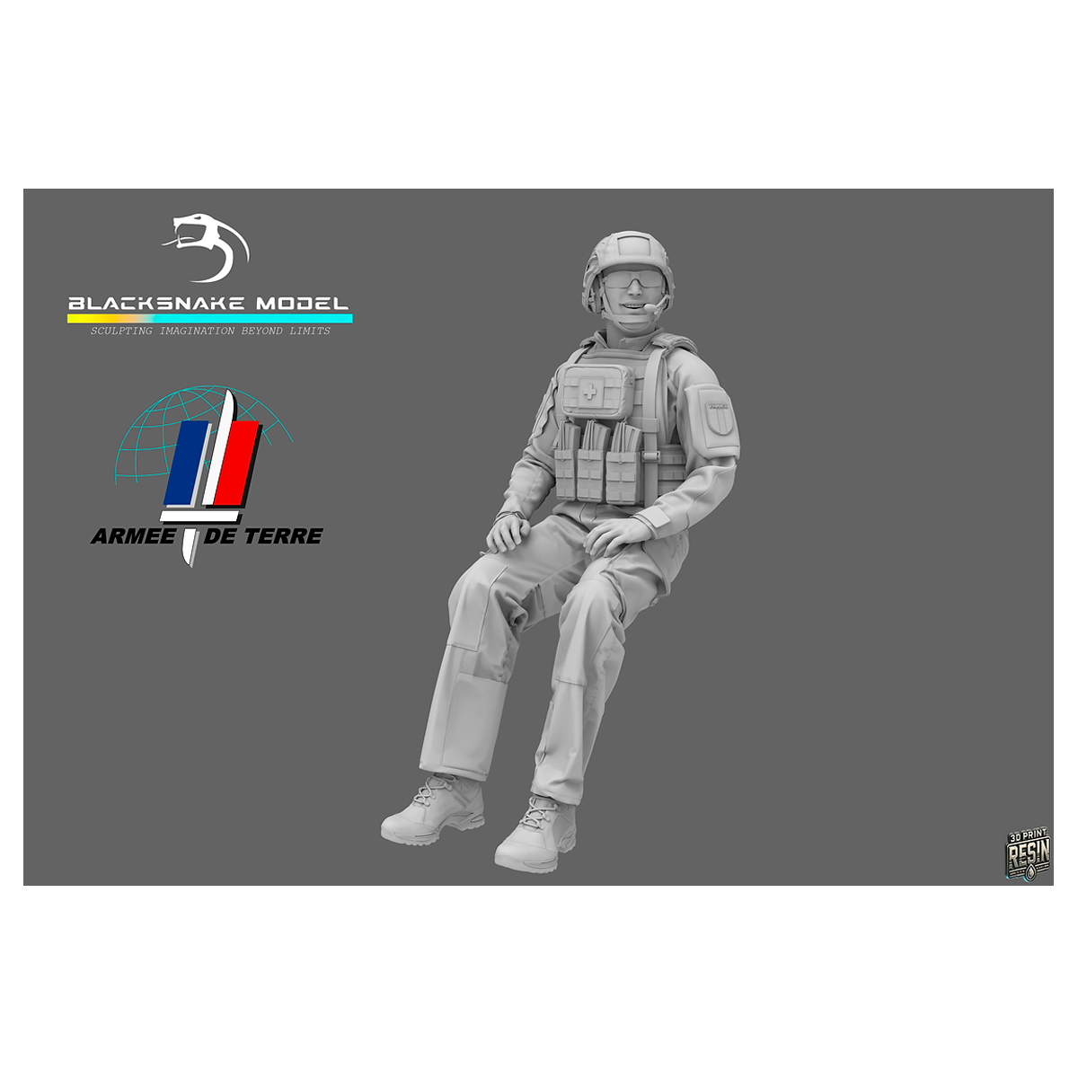 ak-interactive-french-soldier-1-35-chef-de-bord-figura-militare-francese-in-scal image 1