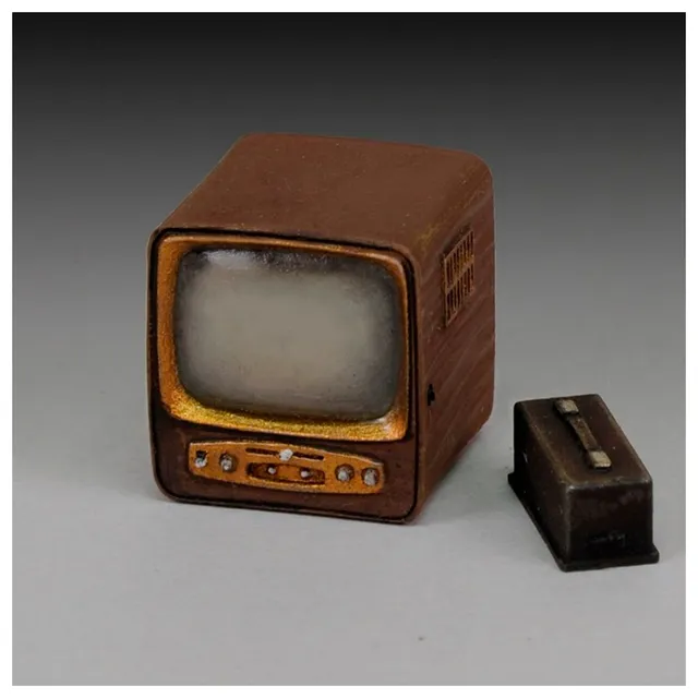ak-interactive-tv-1930-50-in-scala-1-35-set-di-accessori-per-modellismo image 1