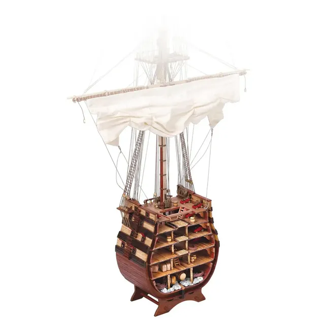 occre-sezione-sant-sima-trinidad-albero-maestro-kit-modellismo-navale image 1