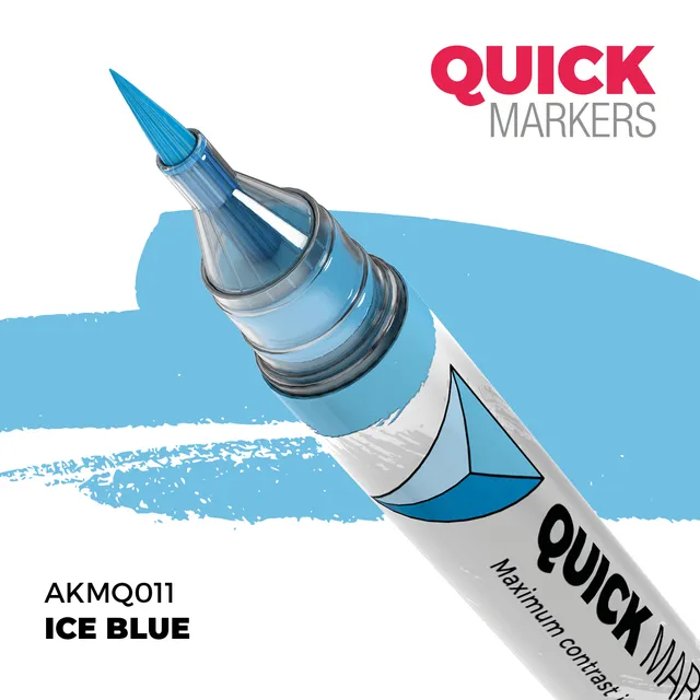 ak-interactive-azul-hielo-quick-marker-per-modellismo image 1