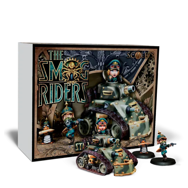 scale75-steampunkzer-figura-in-resina-35mm-the-smog-riders-chibi-da-montare-e-di image 1