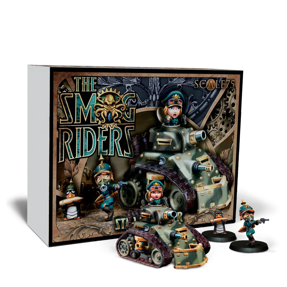 scale75-steampunkzer-figura-in-resina-35mm-the-smog-riders-chibi-da-montare-e-di image 1
