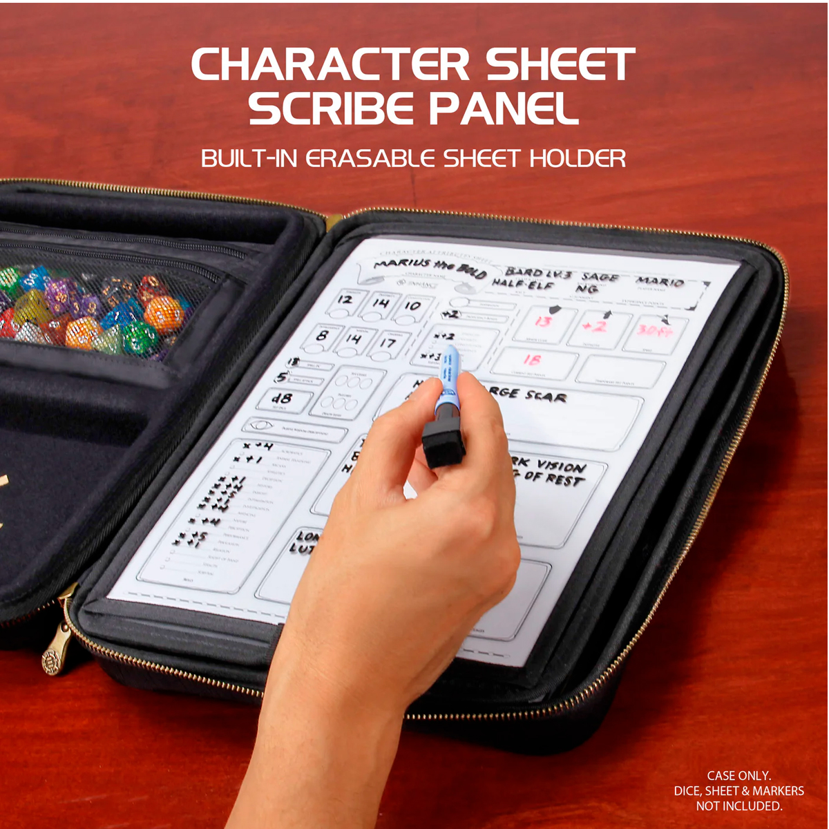 ak-interactive-enhance-tabletop-rpg-organizer-case-custodia-per-dnd-con-porta-sc image 5