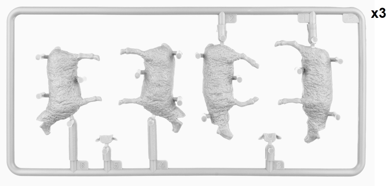 ak-interactive-1-35-sheep-set-di-pecore-in-scala-1-35 image 6