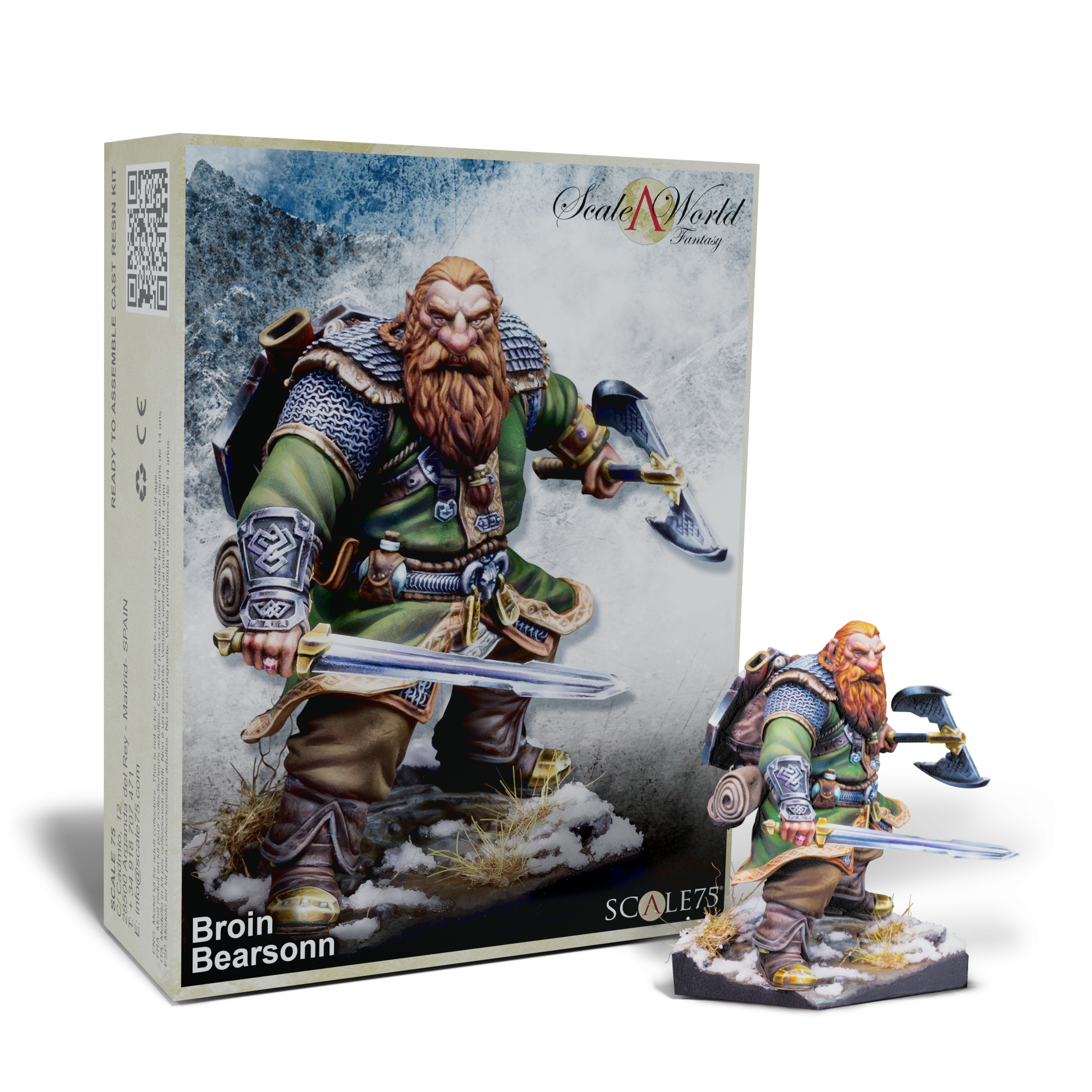 scale75-scaleworld-fantasy-broin-bearsonn-miniatura-75-mm-in-resina image 1