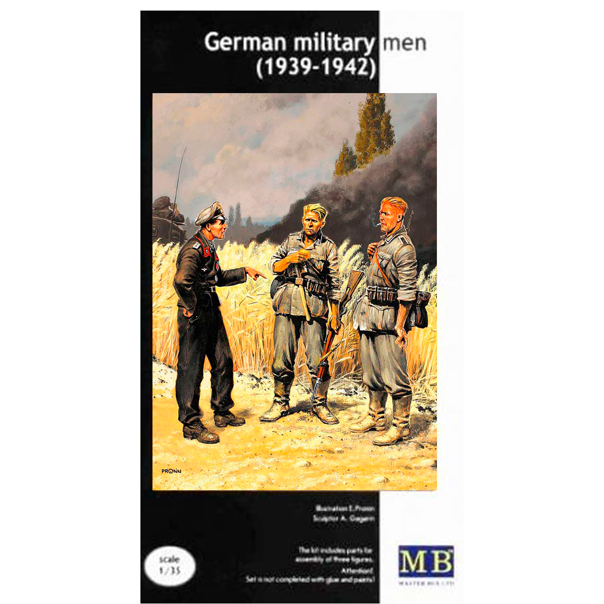 ak-interactive-german-soldiers-1939-1942-1-35-figure-modellismo-militare image 1