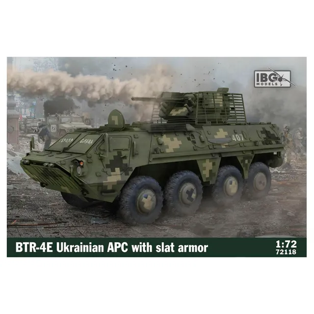 ak-interactive-btr-4e-ukrainian-apc-with-slat-armor-1-72 image 1