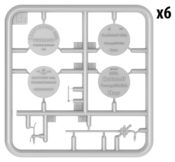 ak-interactive-1-35-german-200l-fuel-drum-set-ww2-set-fusti-carburante-tedeschi image 6