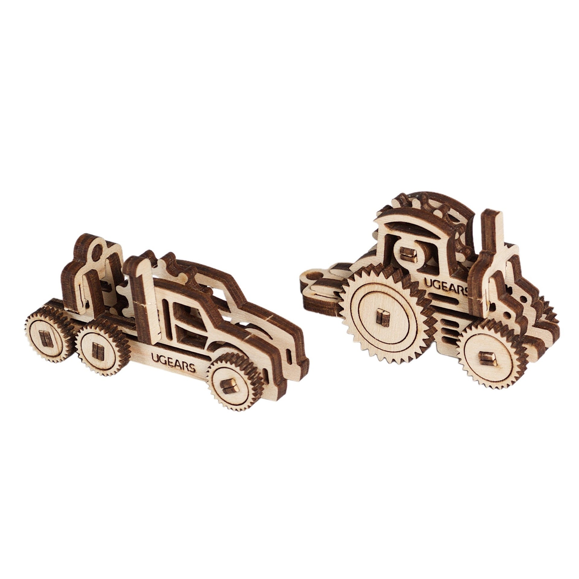 ugears-u-fidgets-vehicles-set-4-mini-veicoli-meccanici-in-legno image 3