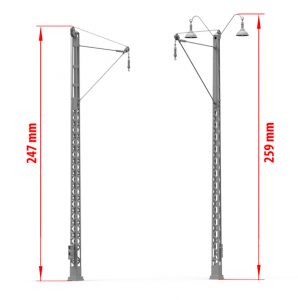 ak-interactive-1-35-railroad-power-poles-lamps-paletti-e-lampioni-ferroviari image 2