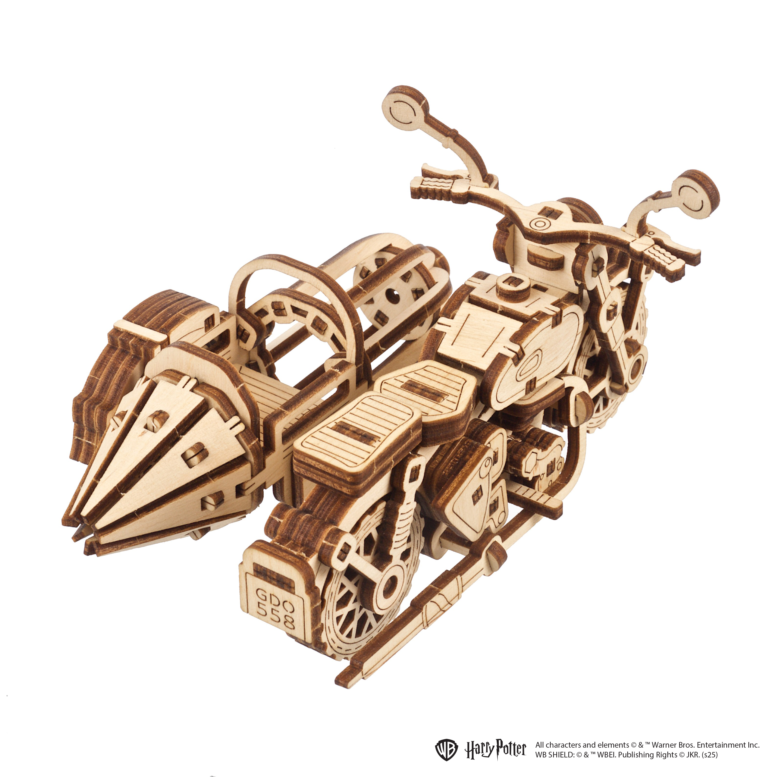 ugears-harry-potter-hagrid-s-flying-motorbike-mini-modello image 2