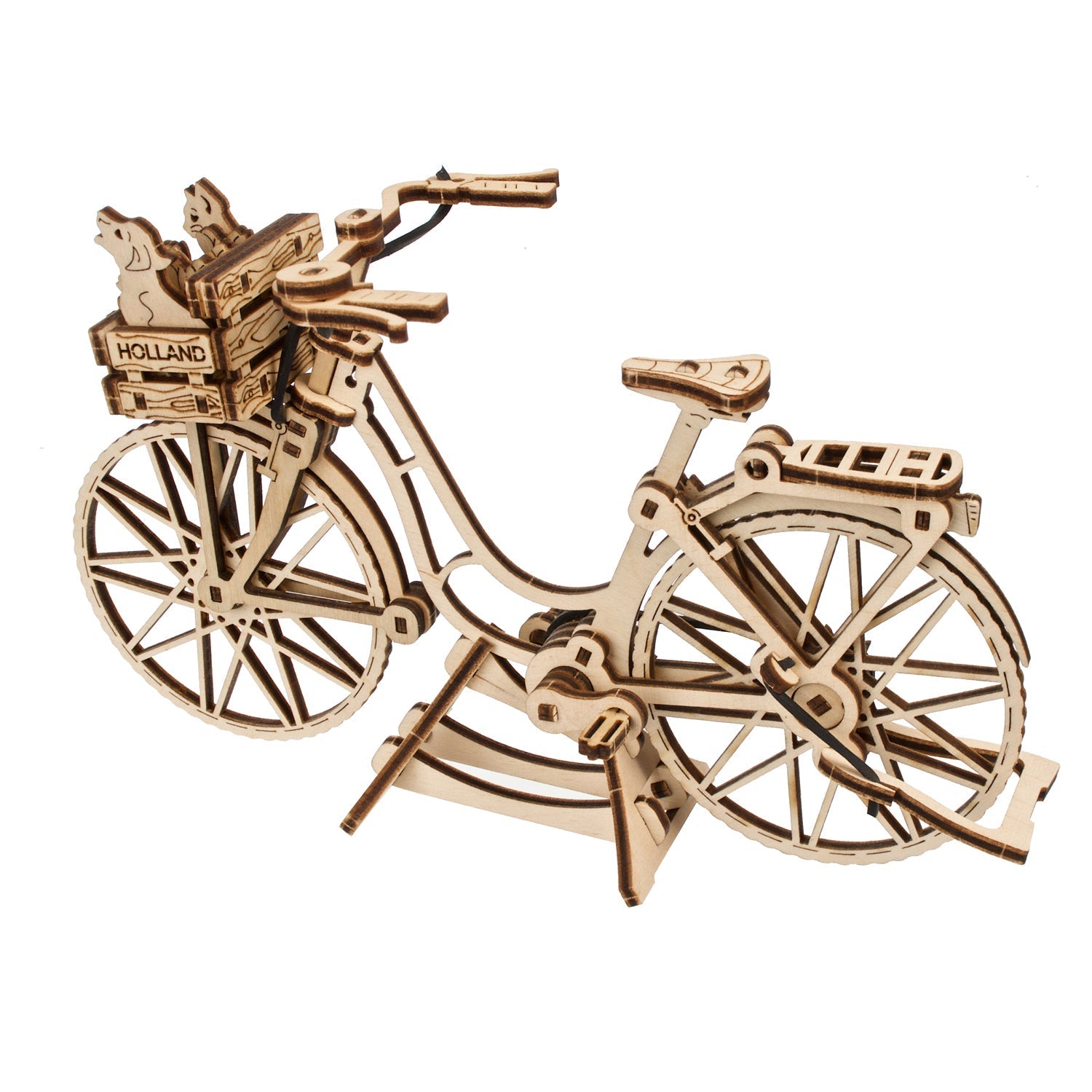 ugears-dutch-bicycle-u-mini-mini-modello-in-legno-da-costruire image 2