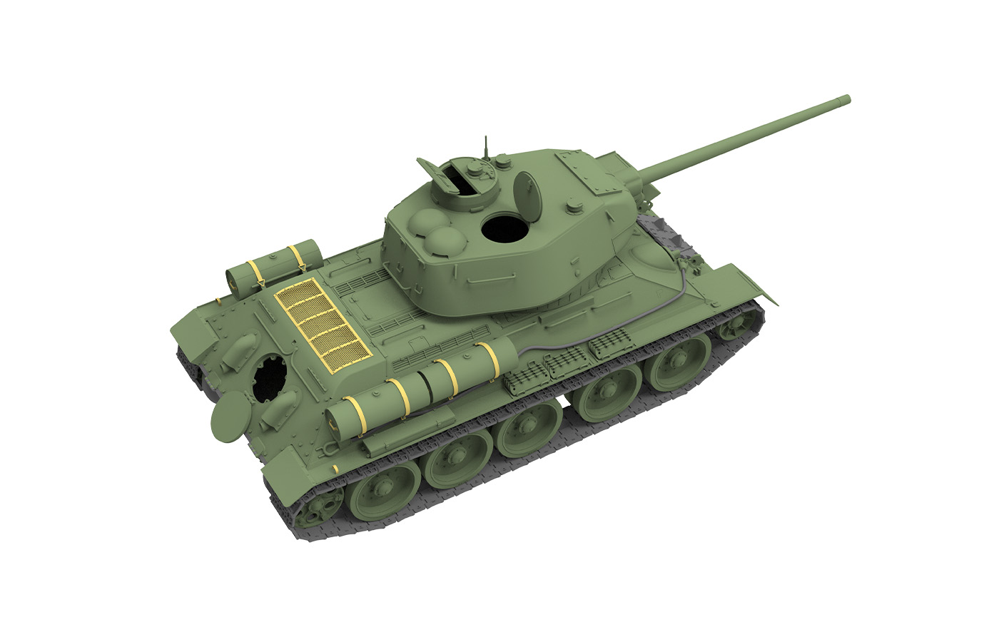 ak-interactive-1-35-t-34-85-model-1944-no-174-factory-kit-carro-armato image 4
