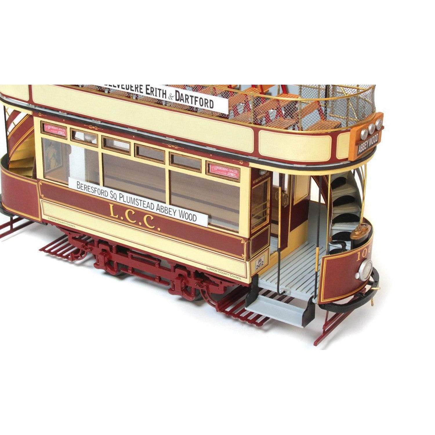 occre-london-kit-di-modellismo-tram-classe-b-n-106-del-1903 image 5
